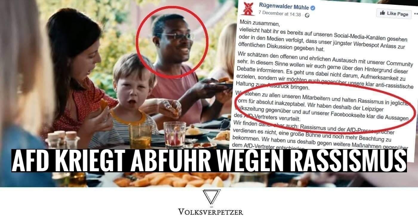 AfDler beschwerte sich echt wegen „Afrikaner“ in Rügenwalder-Spot: Rücktritt!