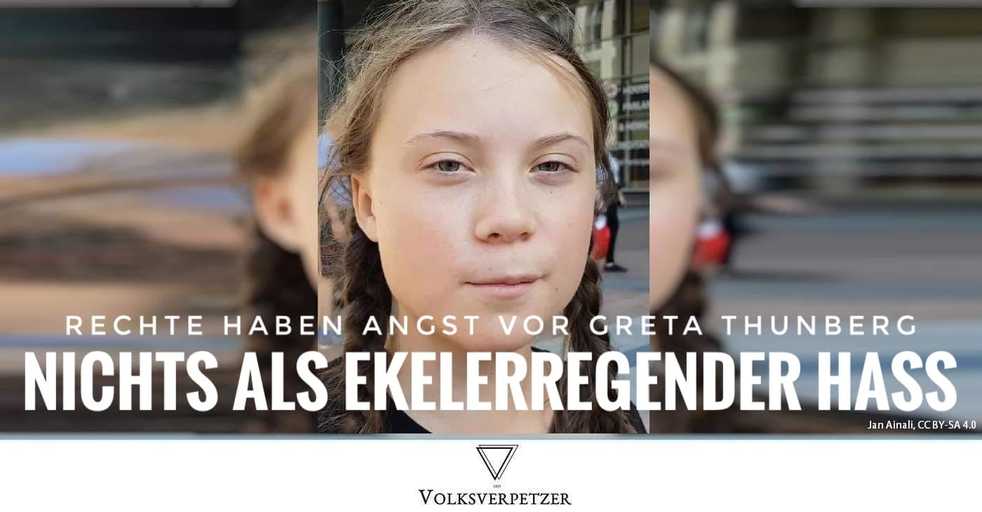 Greta Thunberg: So viel Schiss haben die Rechten vor einem jungen Mädchen