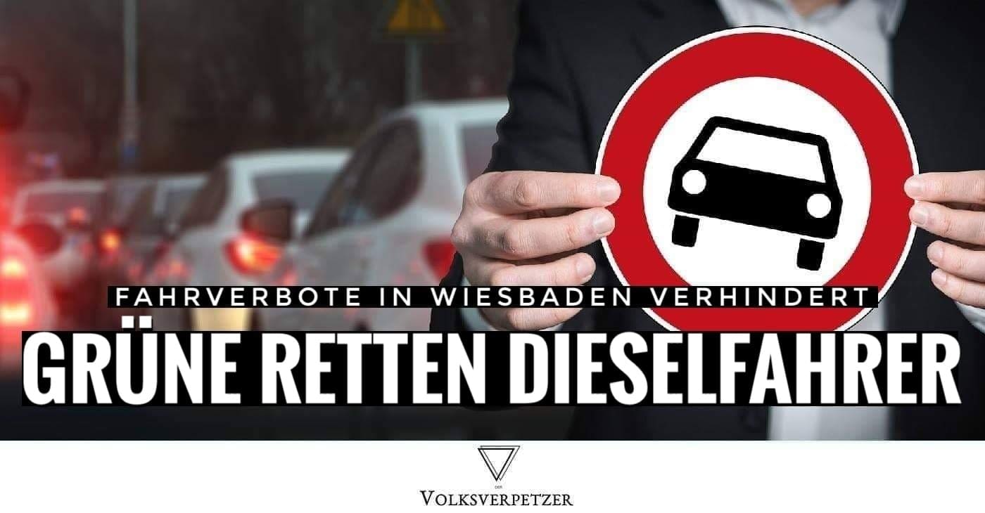 Wiesbaden: Wer keine Fahrverbote will, sollte Grüne wählen