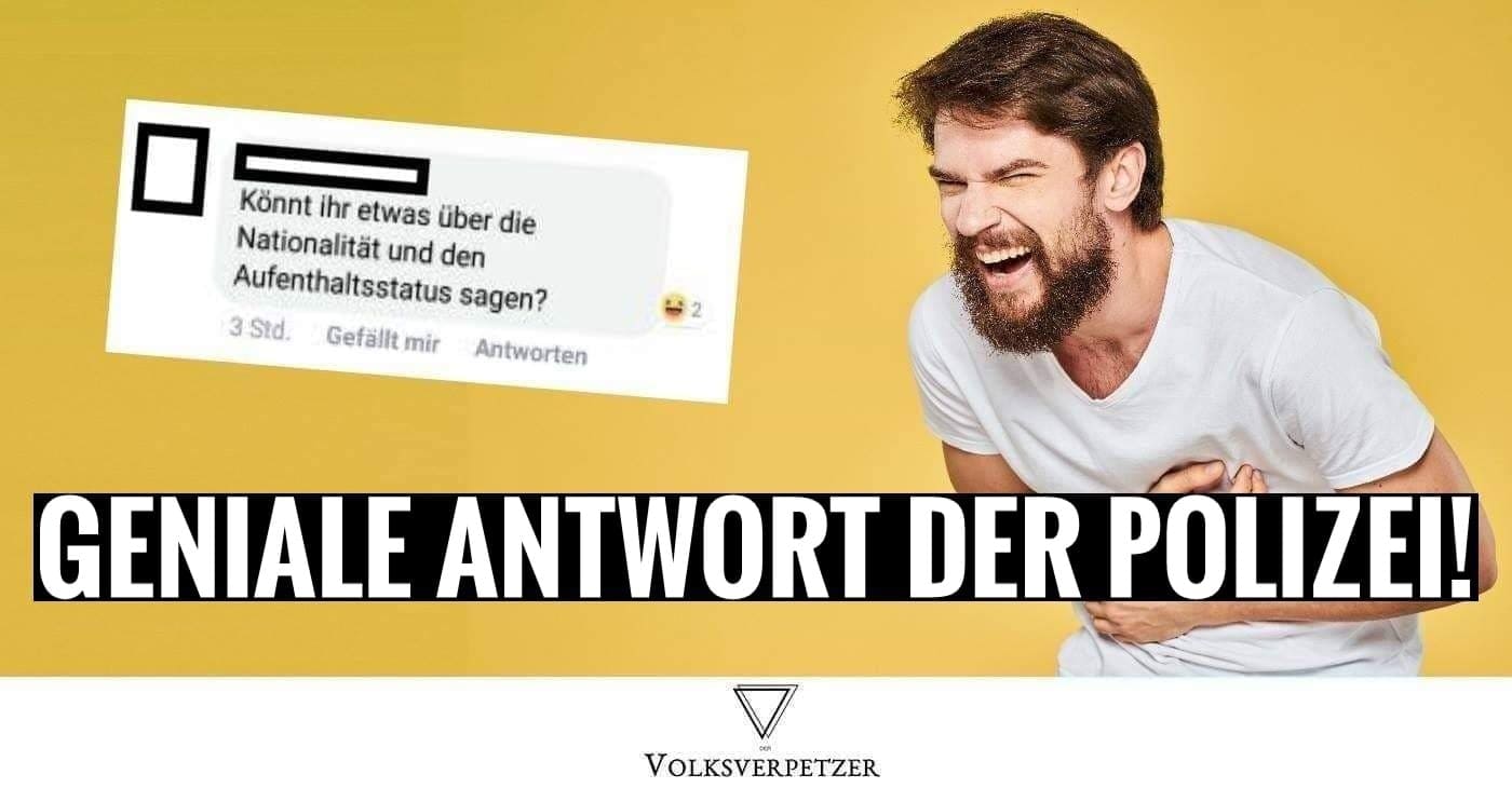 So genial kontert die Polizei Konstanz einen rassistischen Kommentar