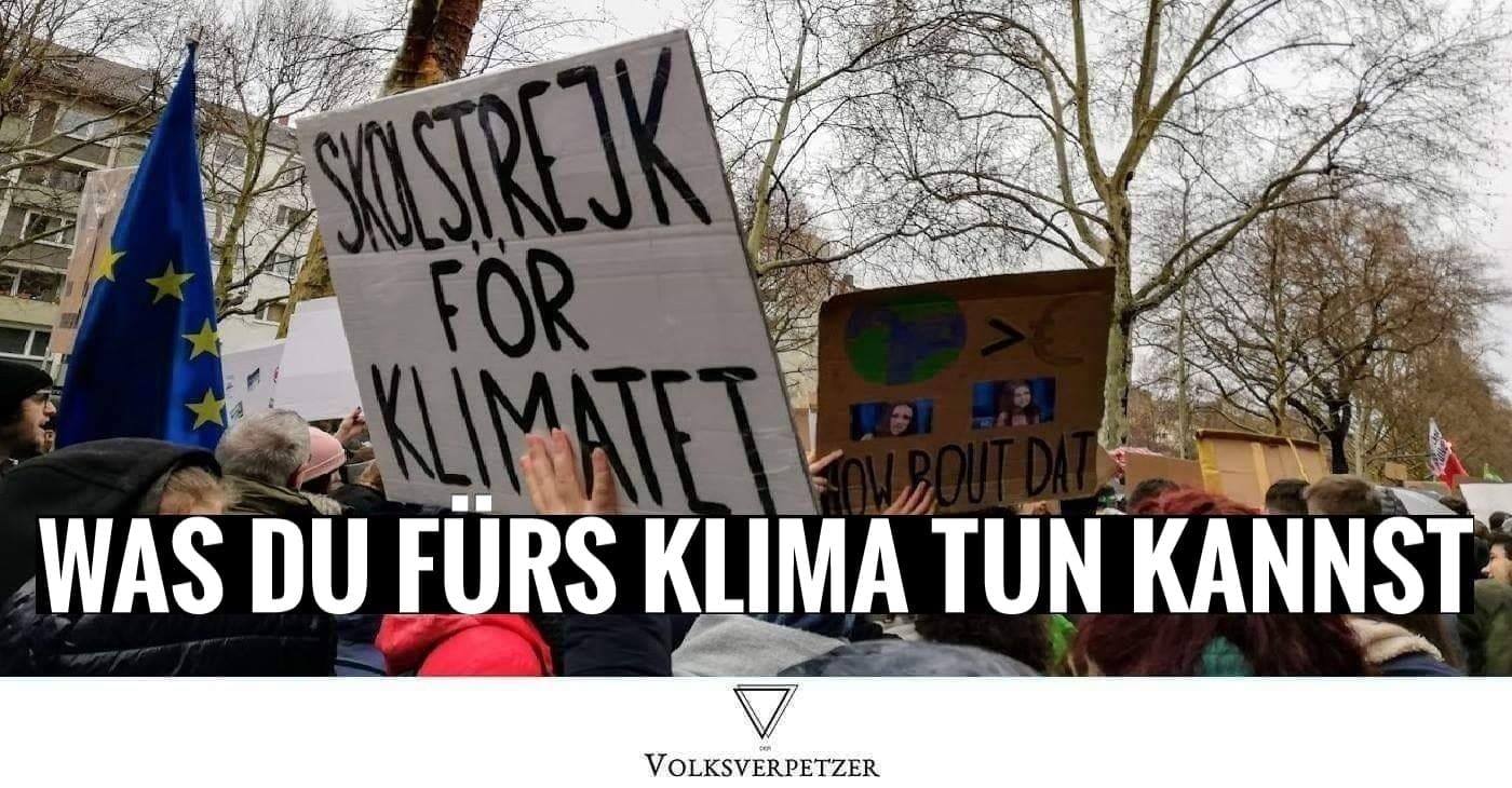 #FridaysForFuture: 15 Dinge, die du selbst zum Klimaschutz beitragen kannst