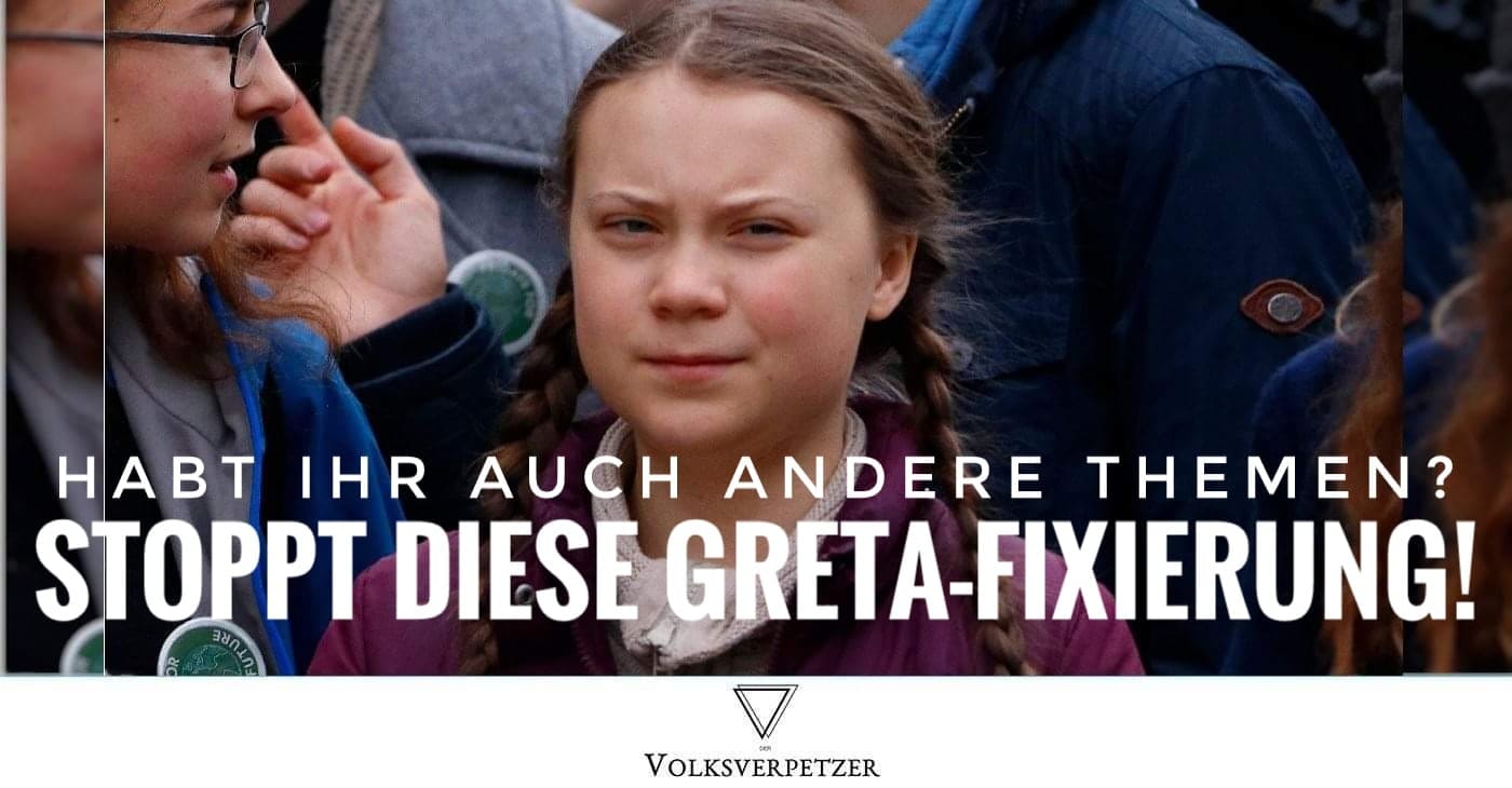 Es reicht! Ihr nervt mit eurer Greta Thunberg-Fixierung!
