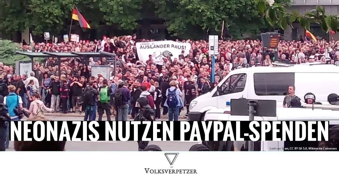Hallo PayPal, warum arbeitest du noch mit Neonazis zusammen?