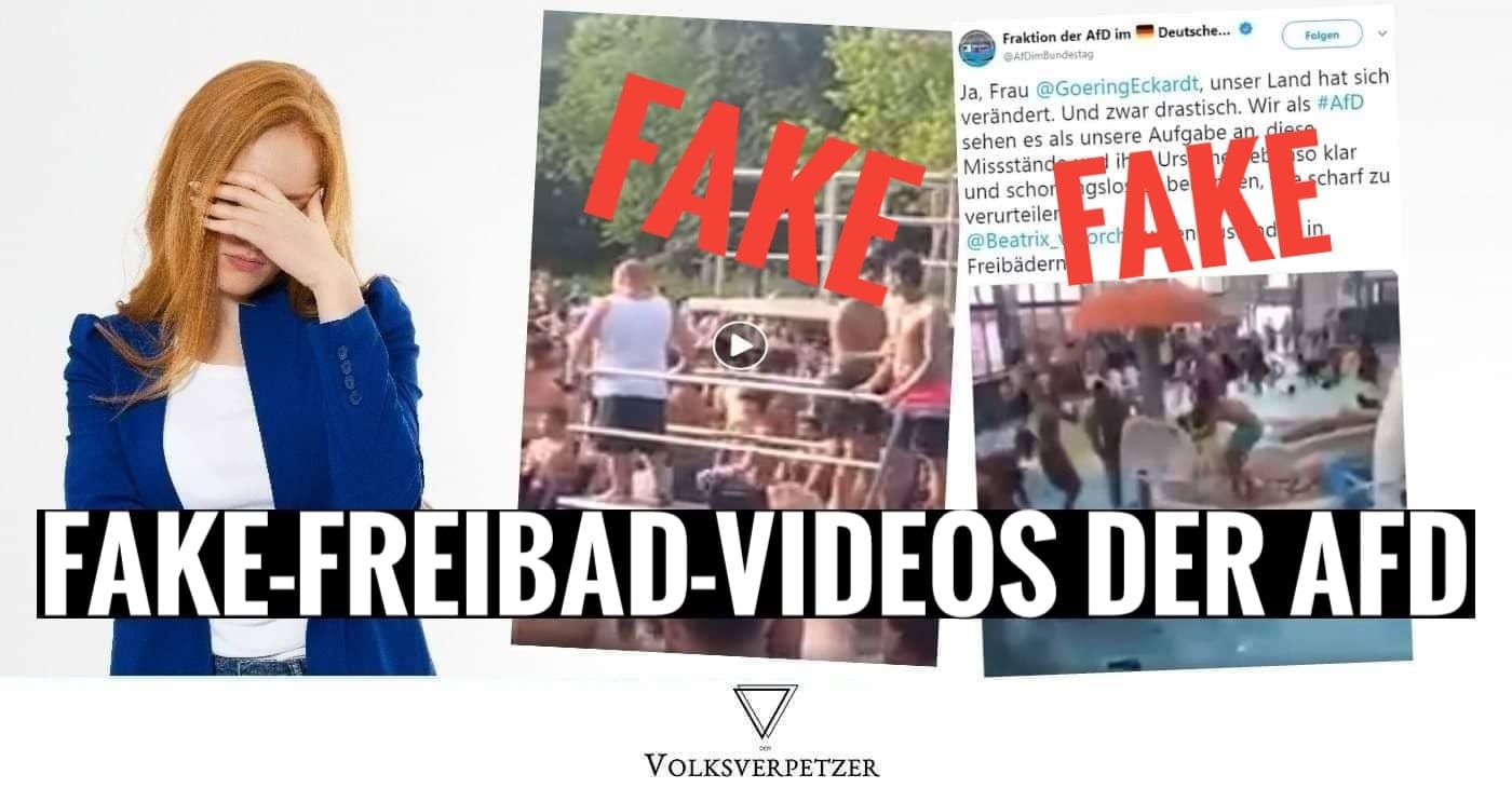 Fake! AfD verarscht ihre Wähler mit Video aus Israel – Rassistische Stimmungsmache