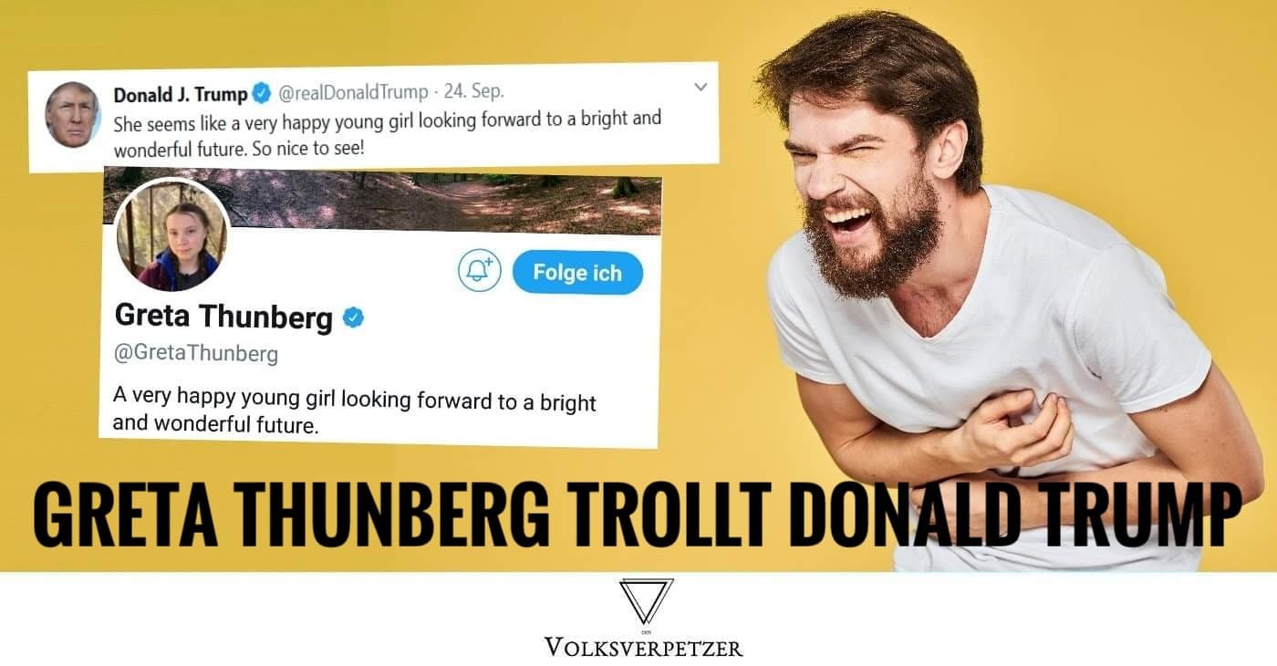 „Happy young girl“: Greta Thunberg kontert so genial Donald Trump