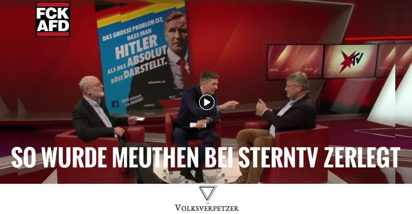 Wie Jörg Meuthen bei SternTV auseinandergenommen wurde