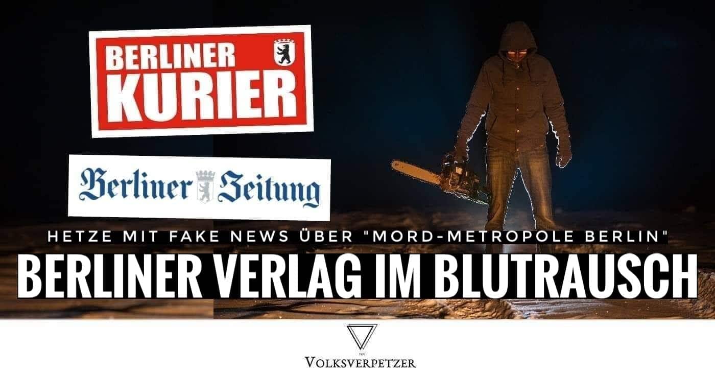 Berliner Verlag klaut Recherche, um von eigenen Fake News abzulenken – Replik des Bestohlenen