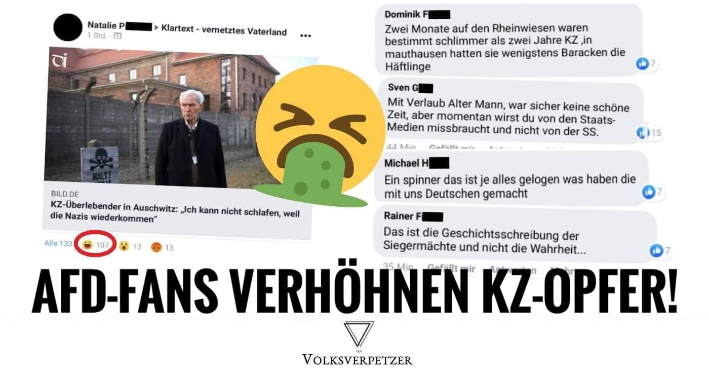 Antisemitismus: So unglaublich reagieren AfD-Fans auf einen KZ-Überlebenden!