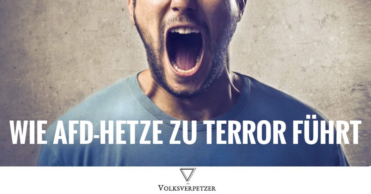 Hetze führt zu Terror wie Hanau: Die AfD ist der politische Arm des Rechtsterrorismus