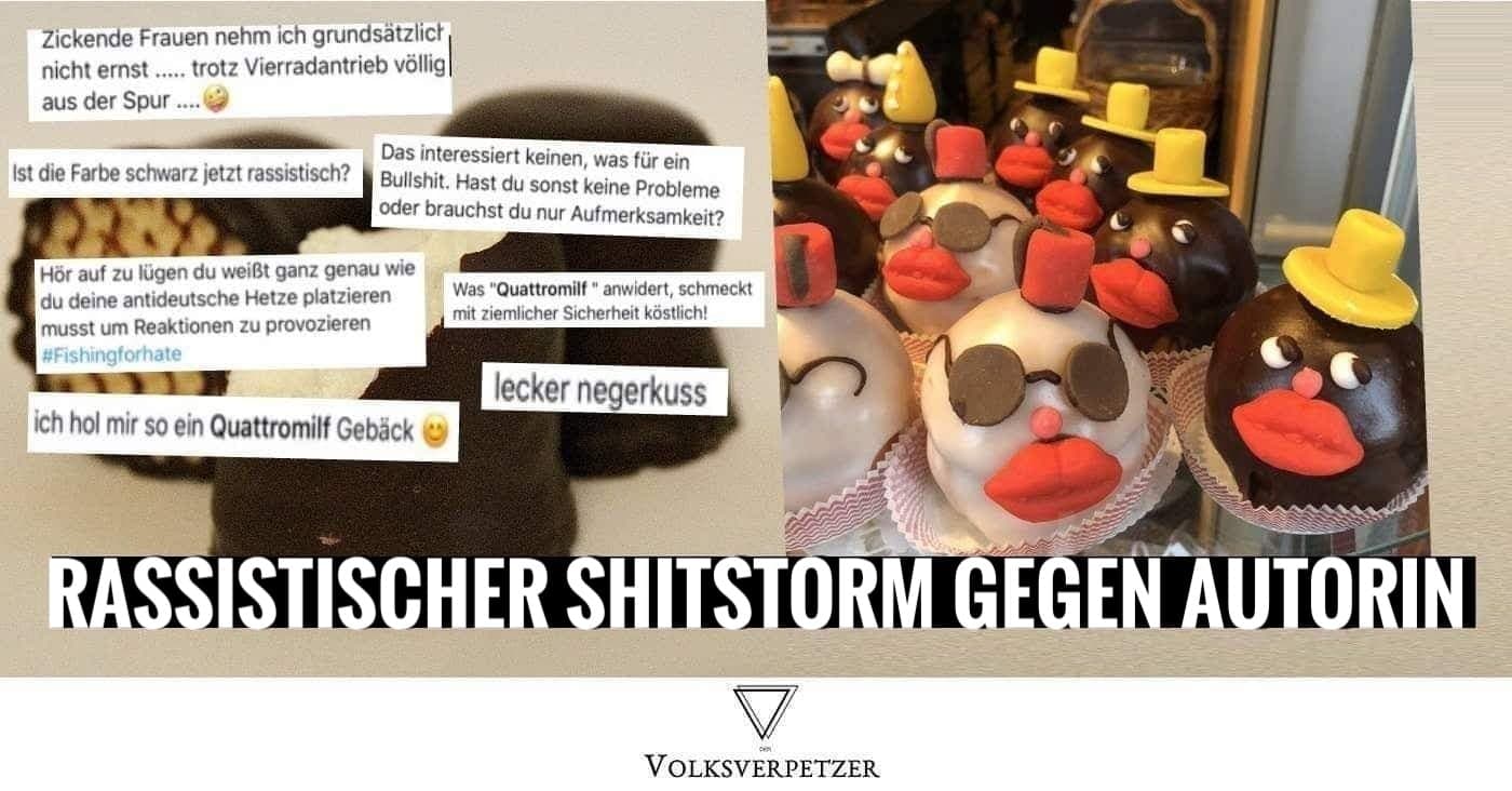 WTF! Rassistischer Shitstorm gegen Autorin, die auf rassistisches Gebäck Aufmerksam machte