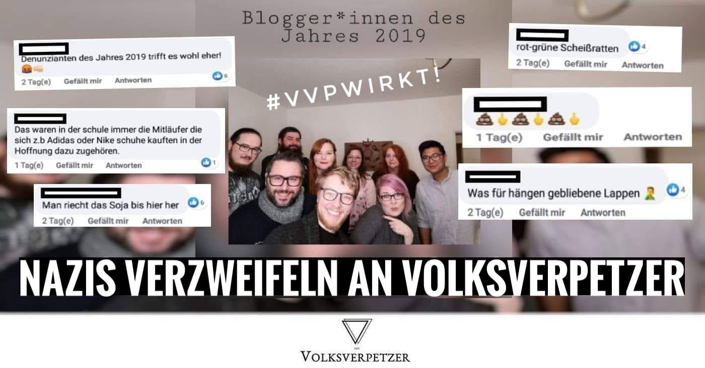 Volksverpetzer blogger nazis