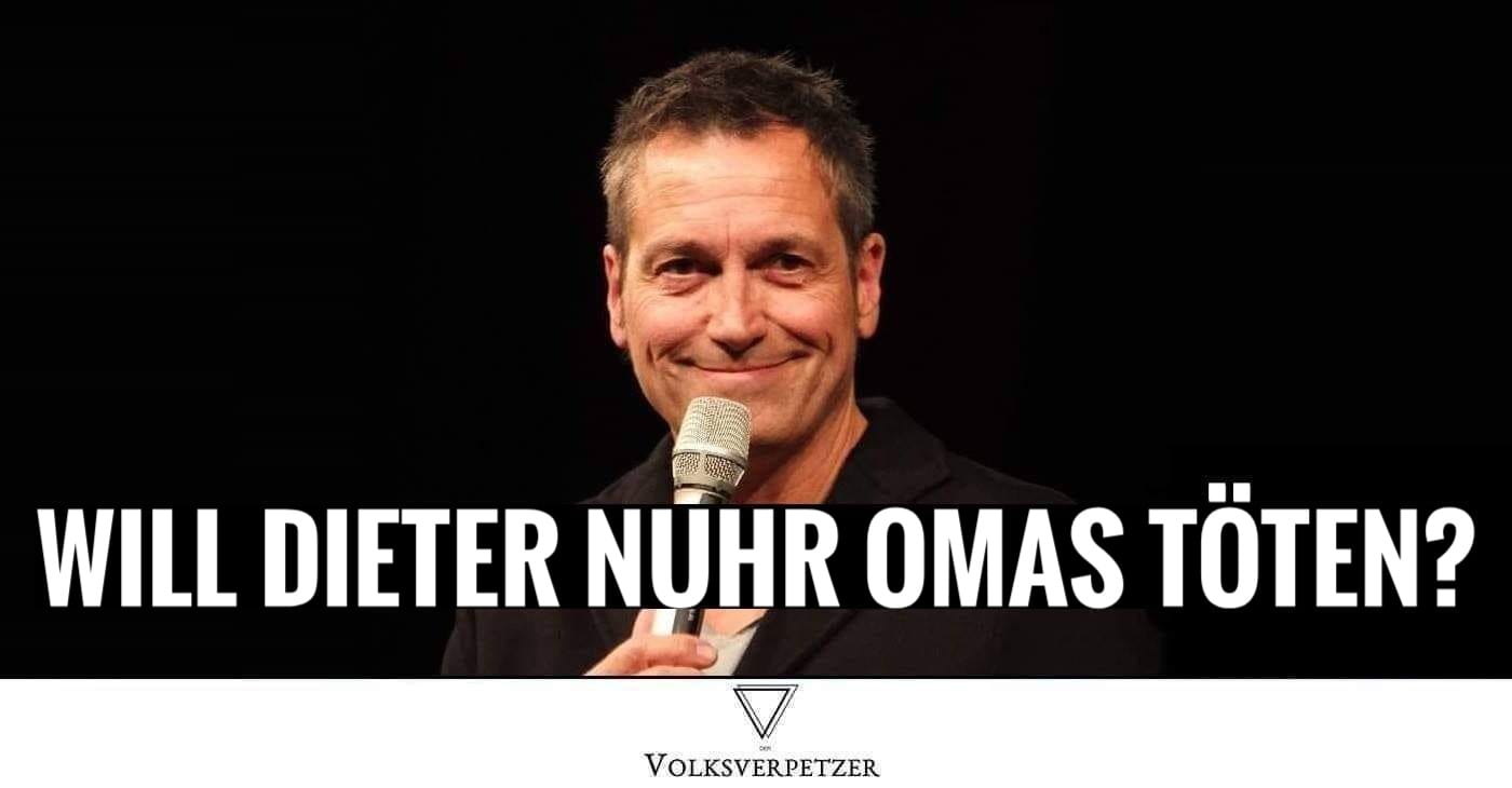 #FlattenTheCurve: Will Dieter Nuhr Omas töten?