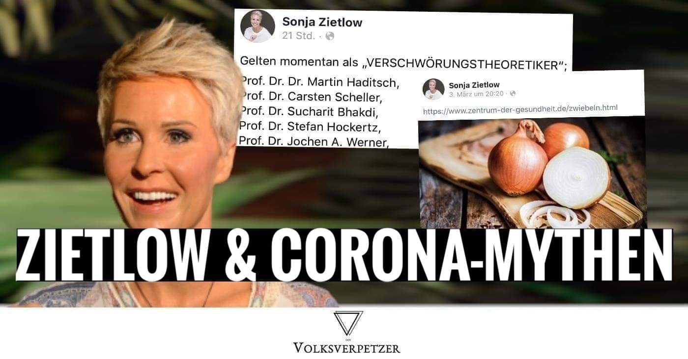 Rechte & Corona-Verschwörungsideologen feiern RTL-Moderatorin Zietlow
