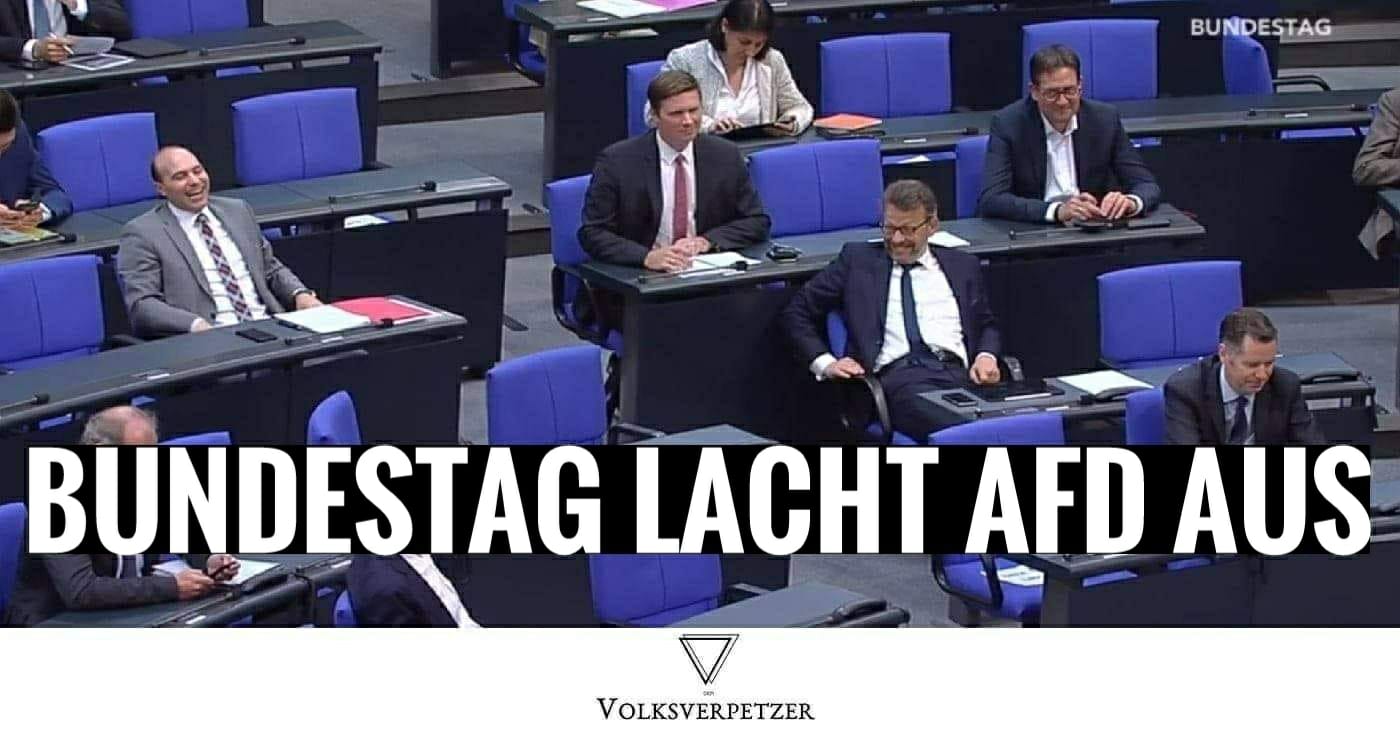 Nach diesem Kommentar nach einer AfD-Rede lacht der ganze Bundestag