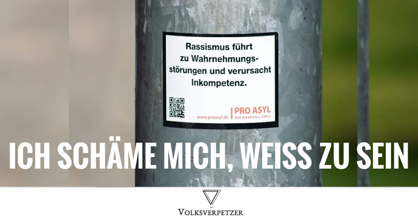 Rassismus in Deutschland: Ich schäme mich, weiß zu sein