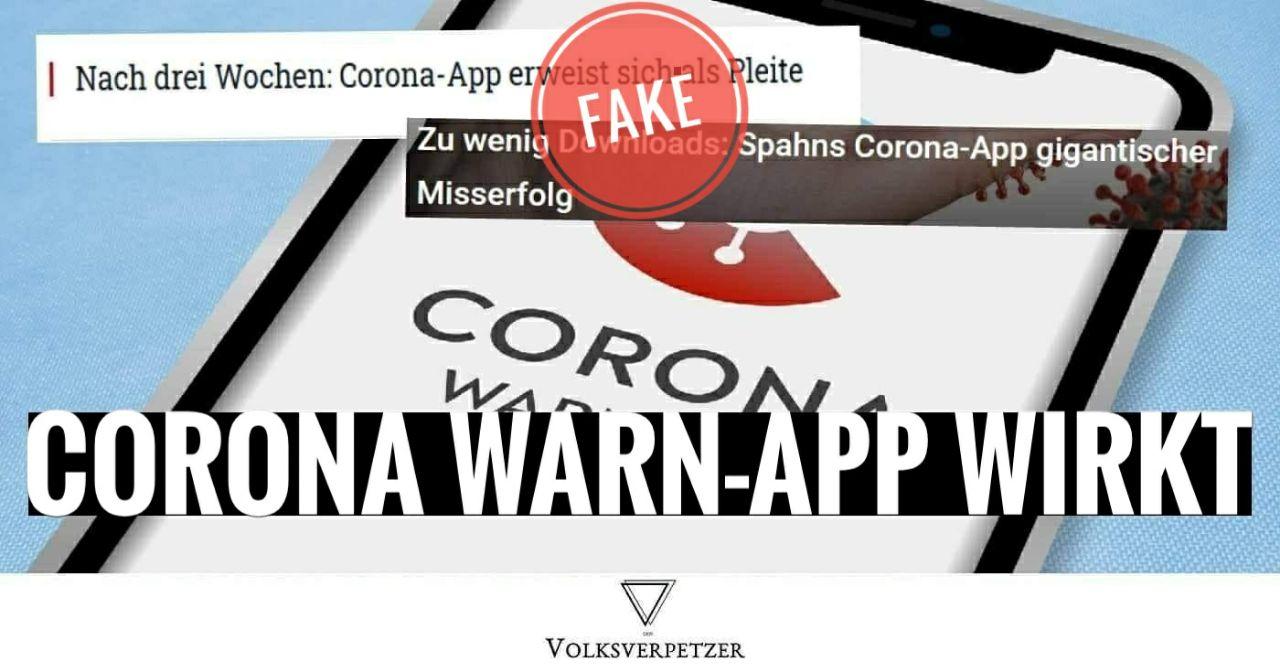 Corona-Warn-App voller Erfolg: Rechtsextreme können weder rechnen noch lesen