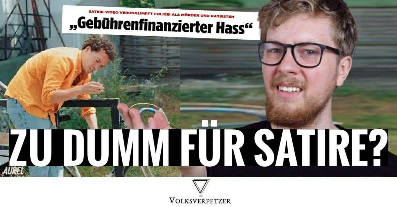 Pseudo-Empörung: Warum BILD & die CDU so tun, als seien sie zu dumm für Satire