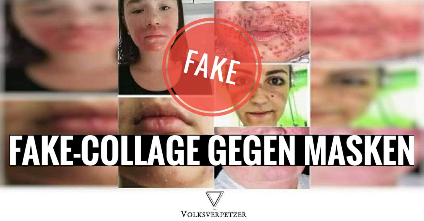 Fake! Maskengegner verbreiten gefälschte Bild-Collage, um euch zu verarschen