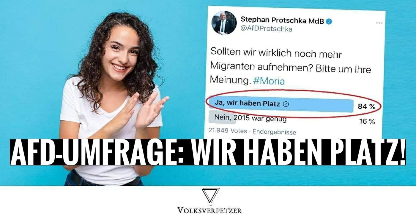„Ja, wir haben Platz!“: AfD-Umfrage zu Moria geht nach hinten los