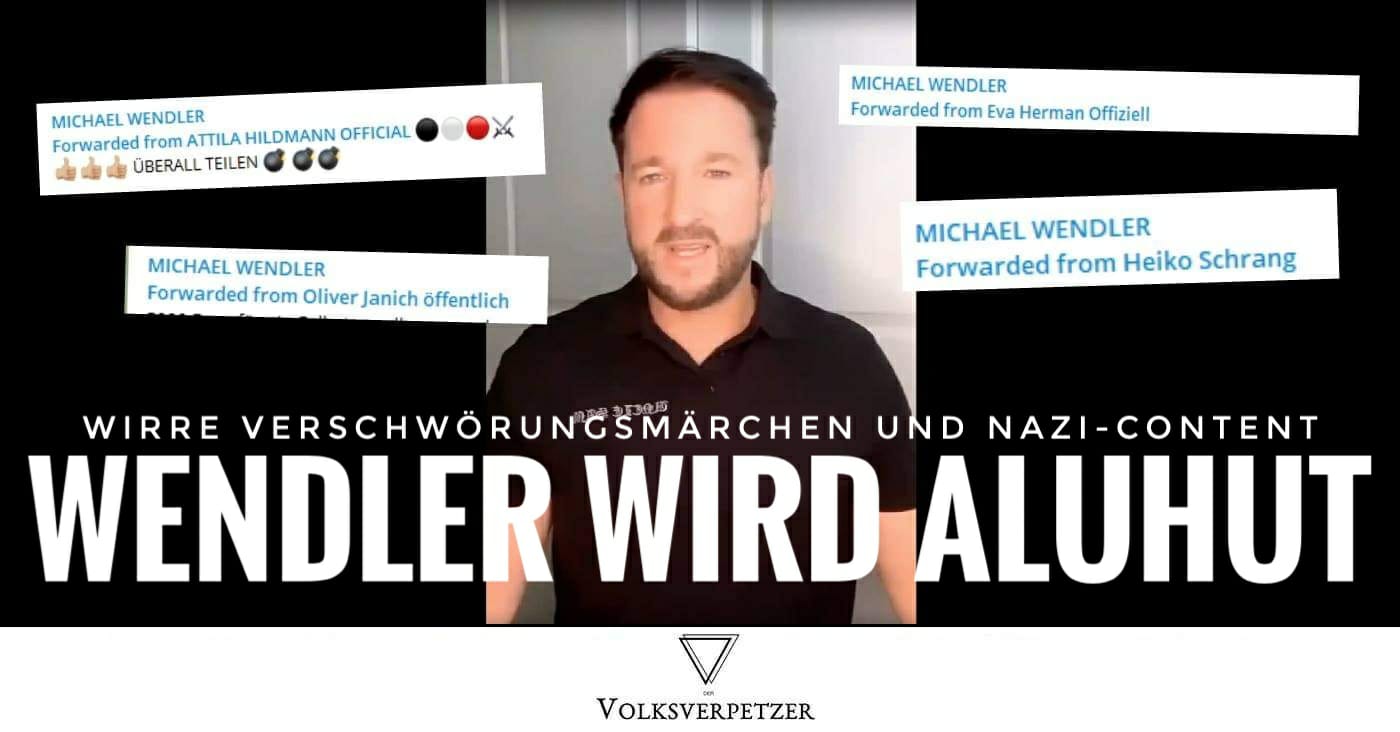 Wendler geht unter die Aluhüte: Er teilt Neonazis und Verschwörungserzähler