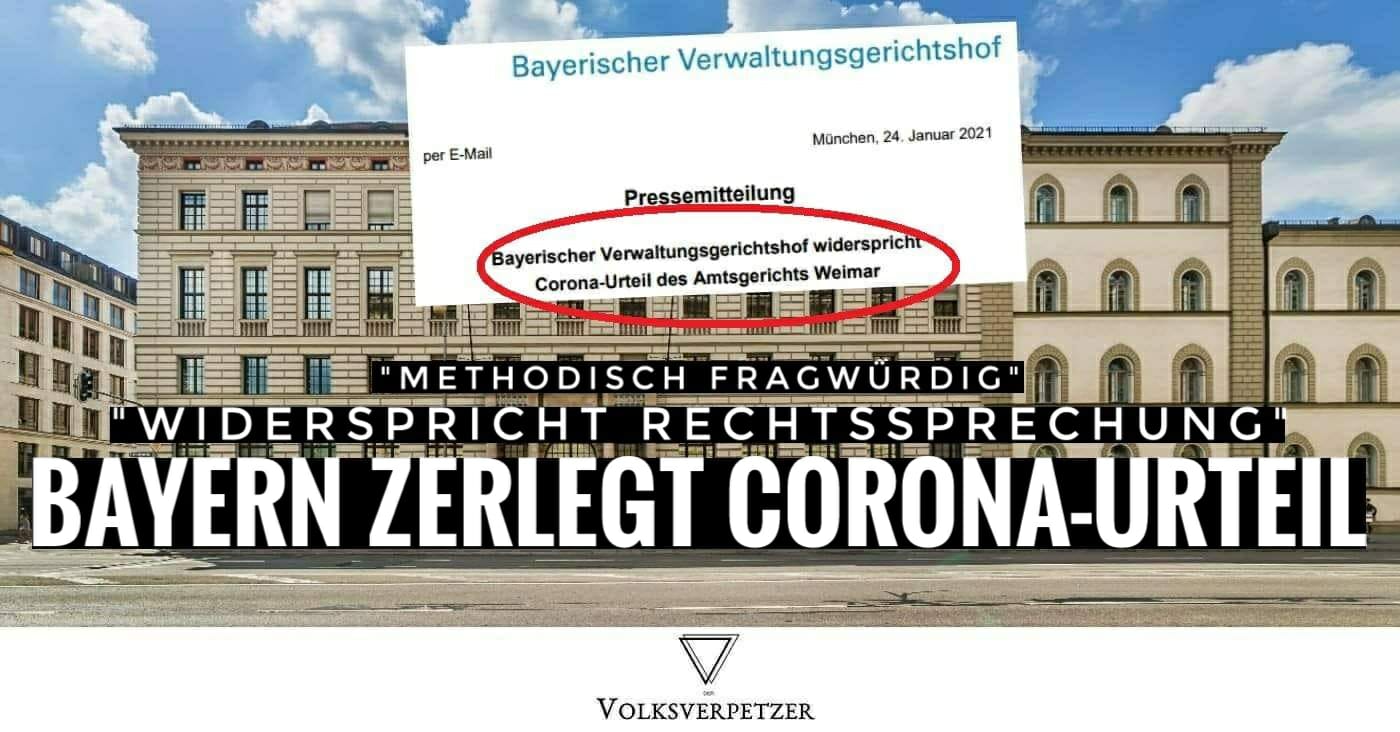 Weimar-Urteil scheitert auch in Bayern: „Widerspricht Rechtssprechung“, „methodisch fragwürdig“