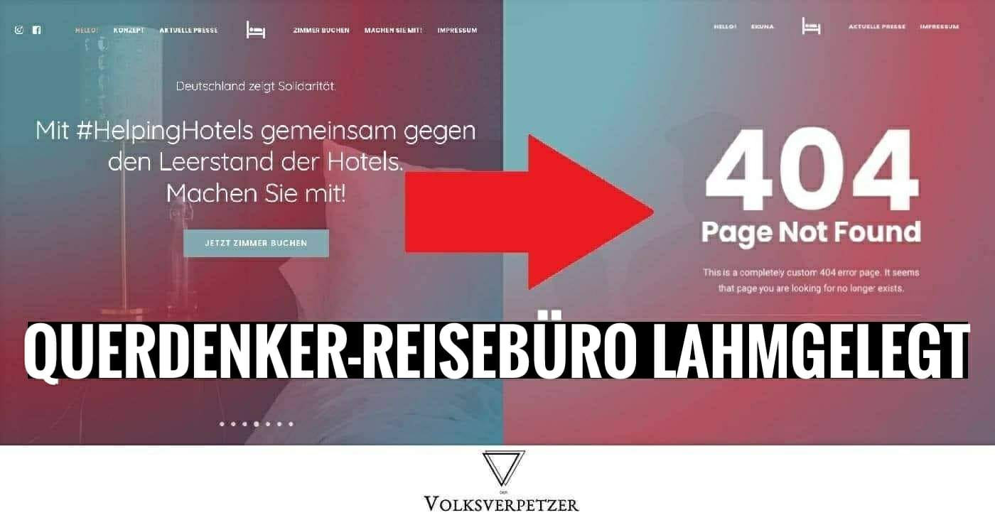 Wie drei Twitter-Nutzer eine Querdenker-Unterkunftvermittlung lahmlegten