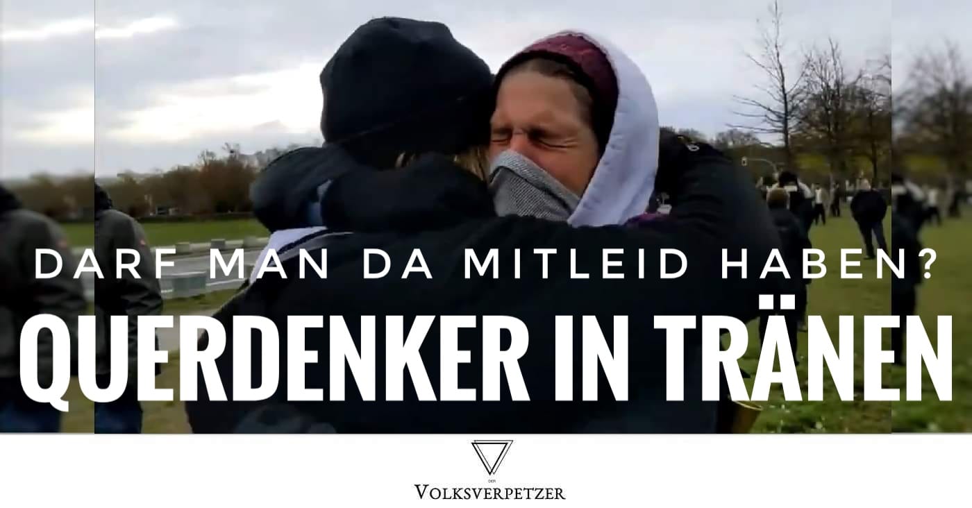 In Tränen ausgebrochen nach Querdenken-Demo-Flop: Psychische Folgen der Panikmache