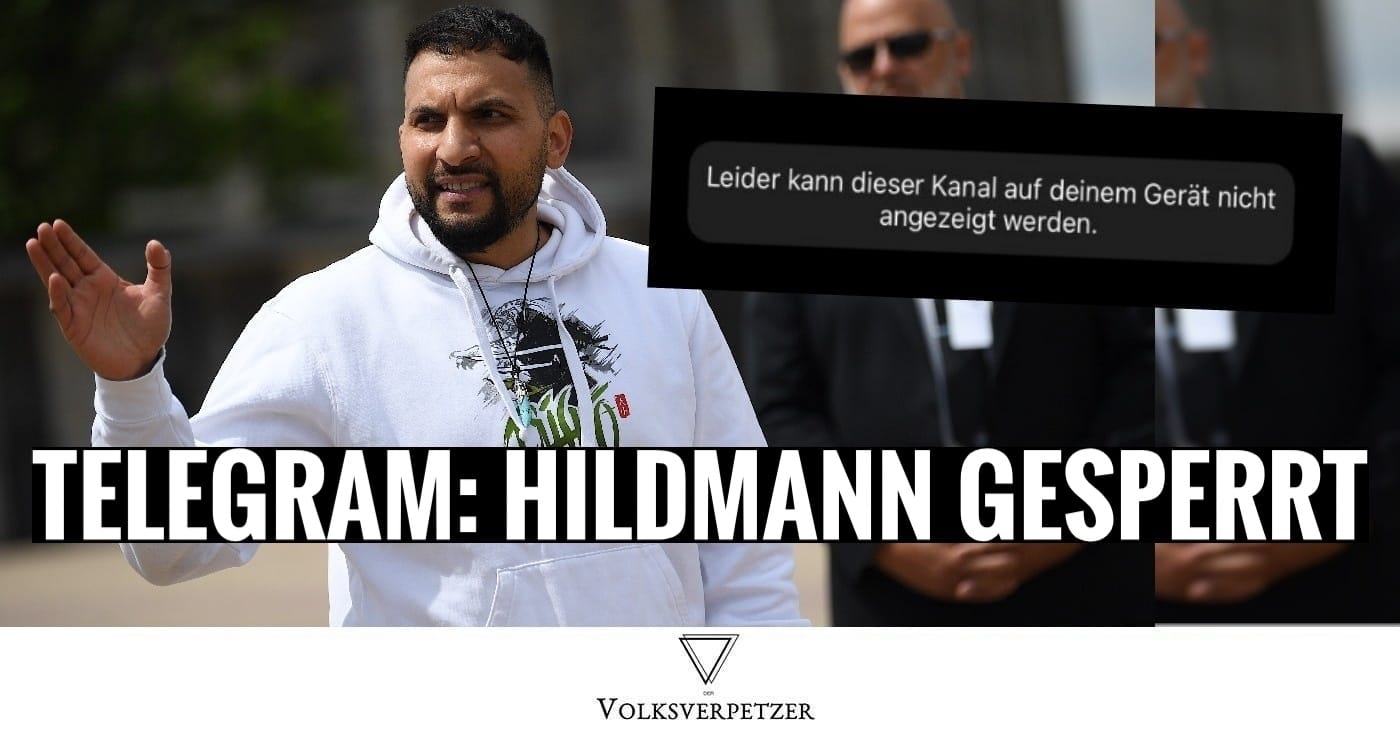 Ausgehetzt: Antisemit Hildmann bei Google & Apple auf Telegram gesperrt