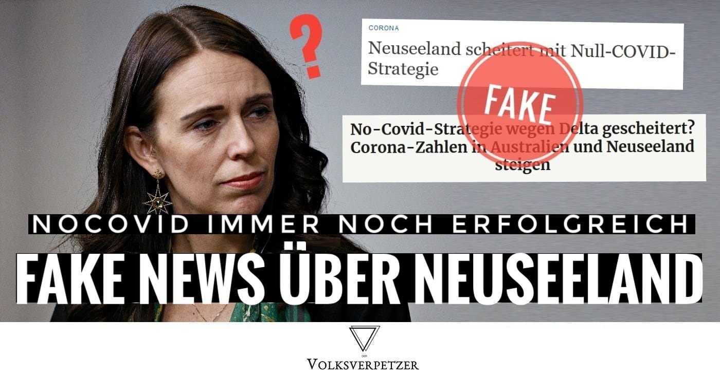 Neuseeländer irritiert über deutsche Fakes: NoCovid immer noch erfolgreich