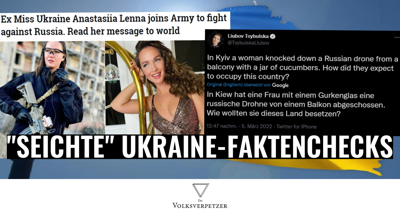 Faktenchecks zu Ukraine, die nicht um Leben und Tod gehen