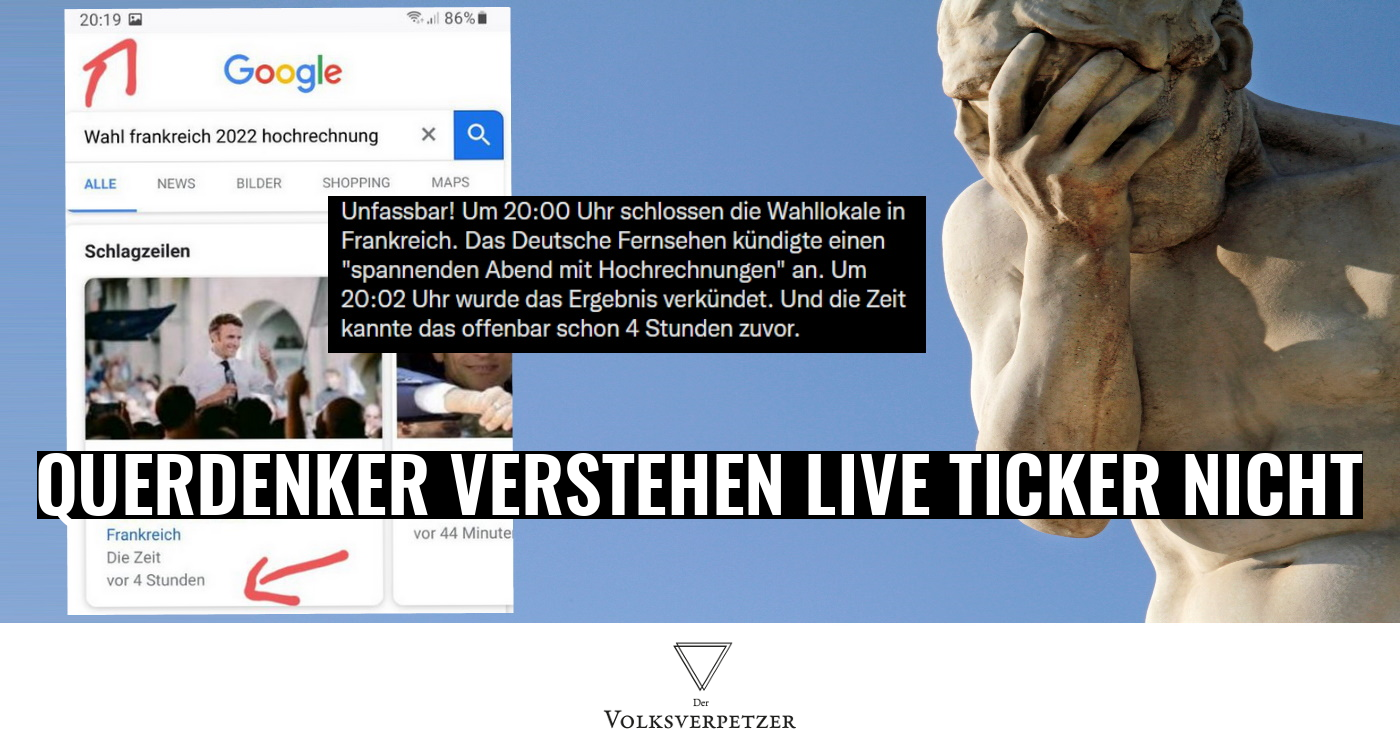 Faktencheck: Hochrechnungen zur Frankreich-Wahl kamen nach 20 Uhr!
