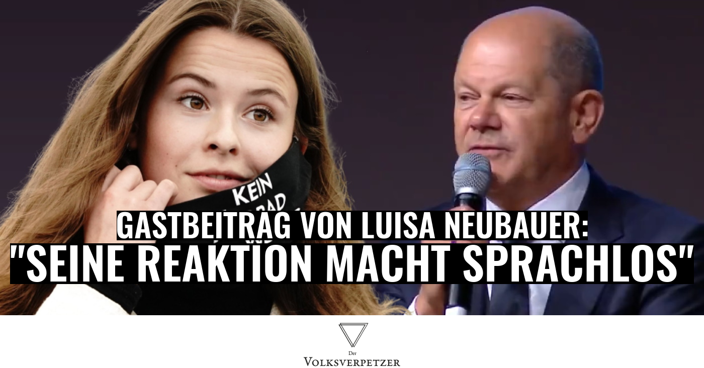 „Seine Reaktion macht sprachlos“: Luisa Neubauers Feststellungen zu Scholz – Gastbeitrag