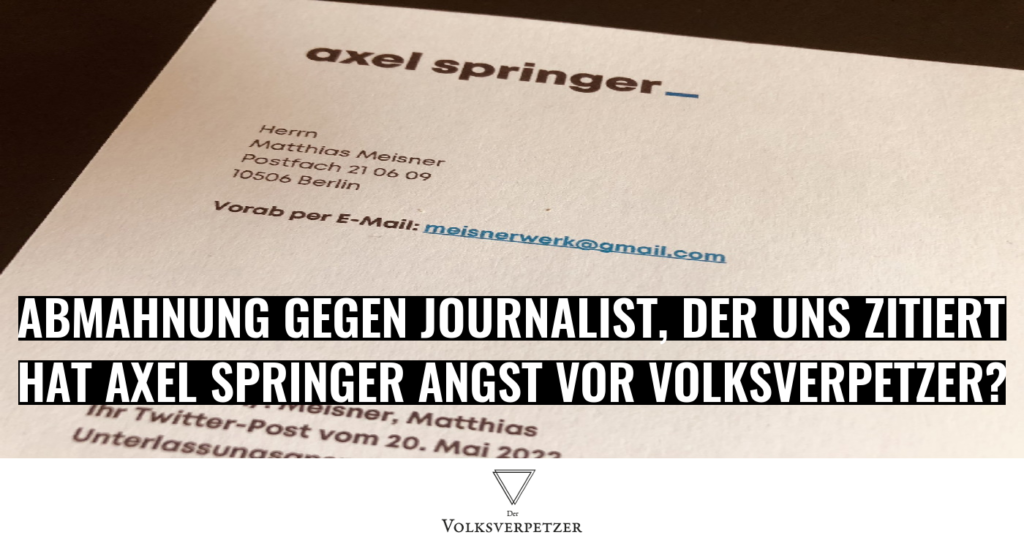WELT abmahnung 2