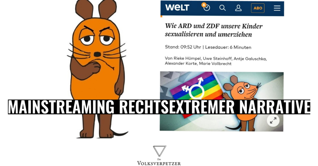 welt sendung mit der maus transfeindlichkeit