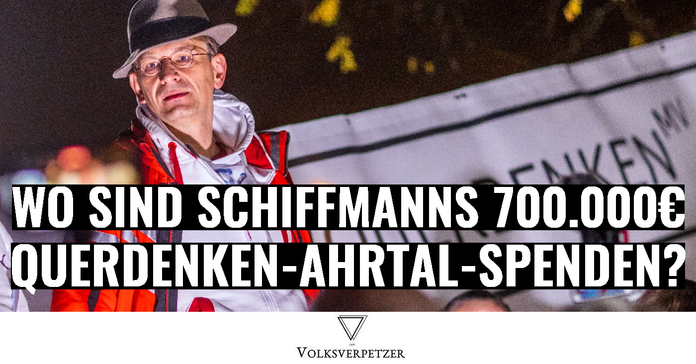 Nach einem Jahr: Querdenker Schiffmanns Ahrtal-Spenden erstmals in Bewegung