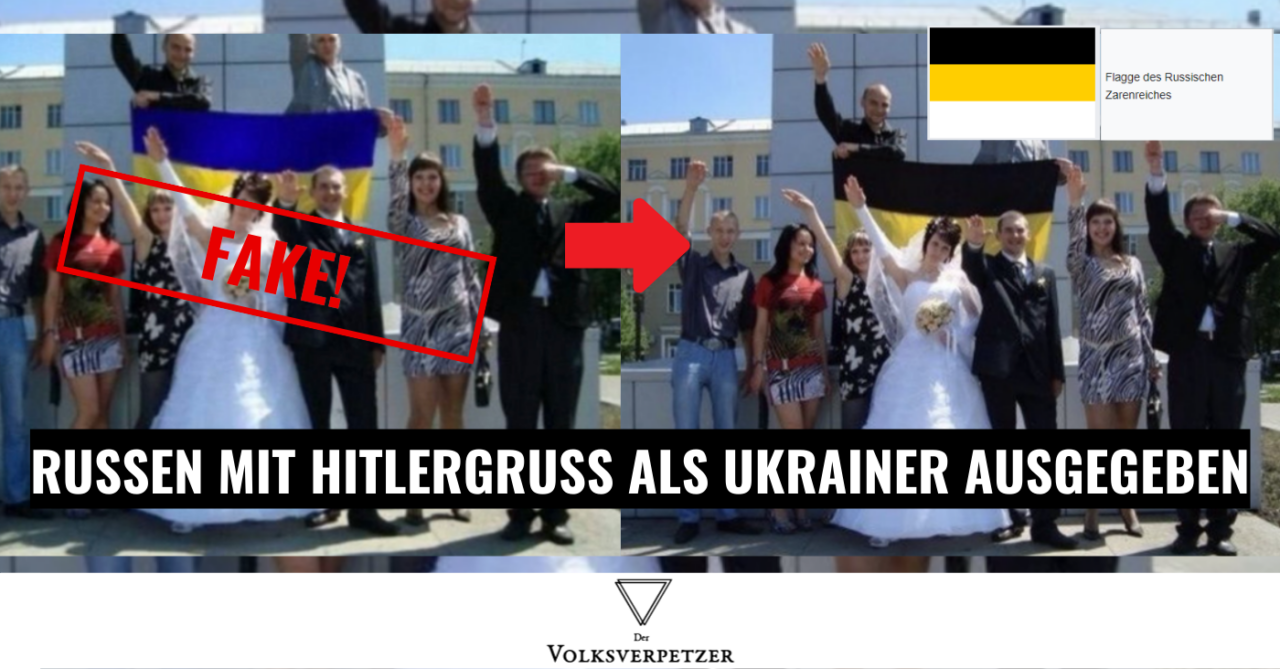 Pro-Putin-Eigentor: Russen mit Hitlergruß als Ukrainer ausgegeben