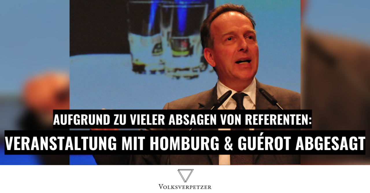 Uni Witten: Umstrittene Veranstaltung mit Homburg & Guérot abgesagt
