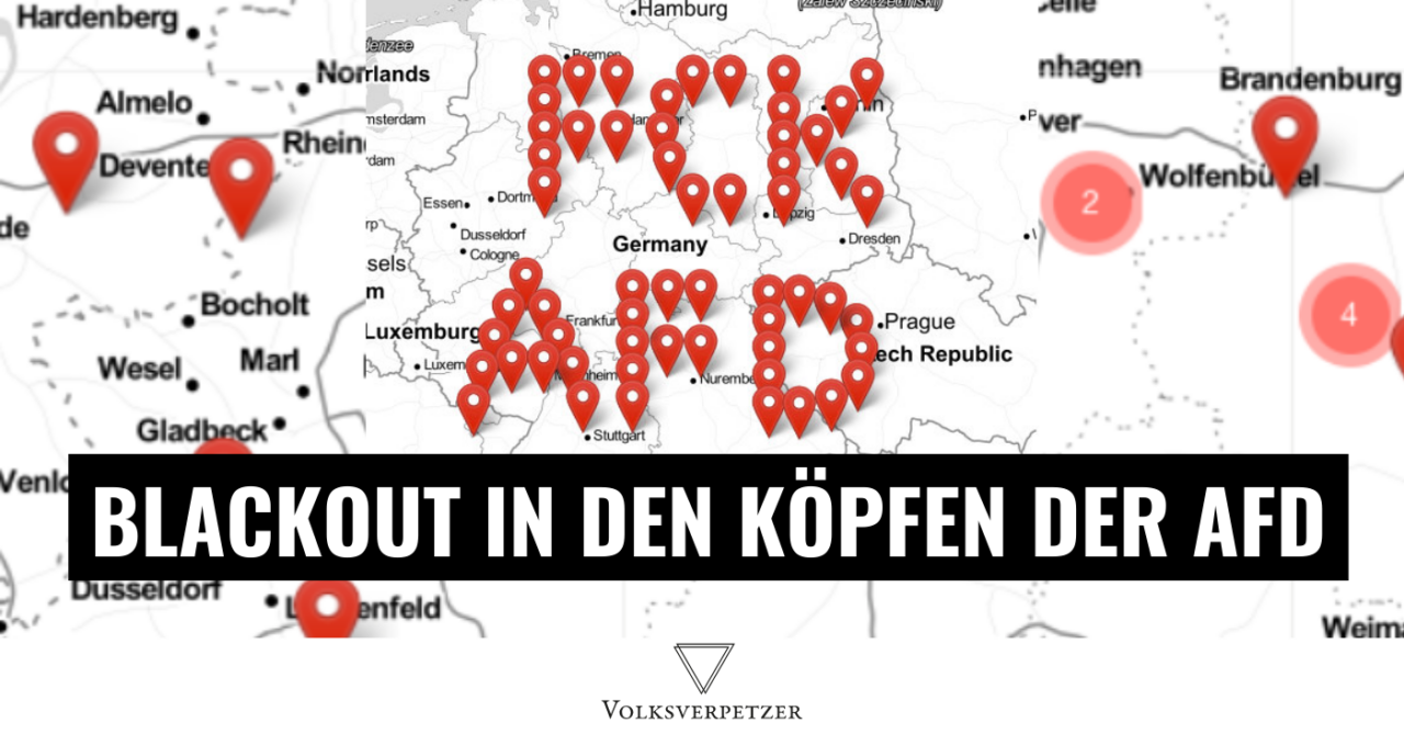 AfD-Blamage: Ihre Fake-„Blackout“-Karte ist ein Totalausfall