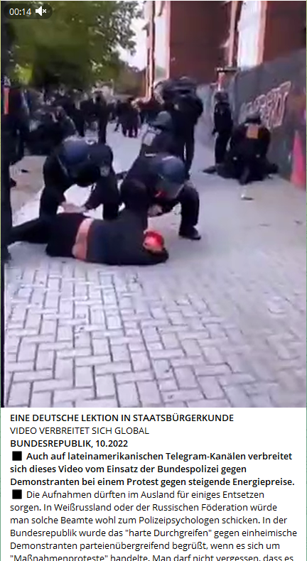Querdenker machen aus Polizeigewalt gegen St. Pauli-Fan Angriff auf sich