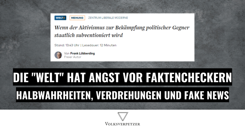 WELT faktenchecker