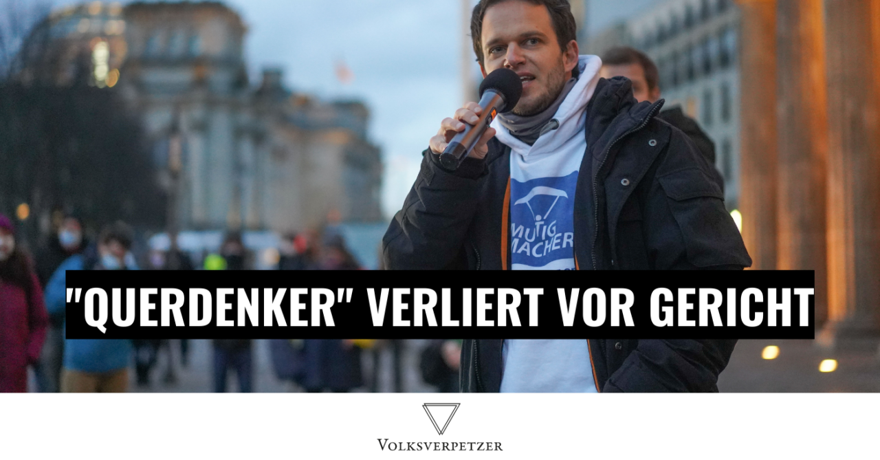 Querdenker Haintz verliert vor Gericht - größtenteils