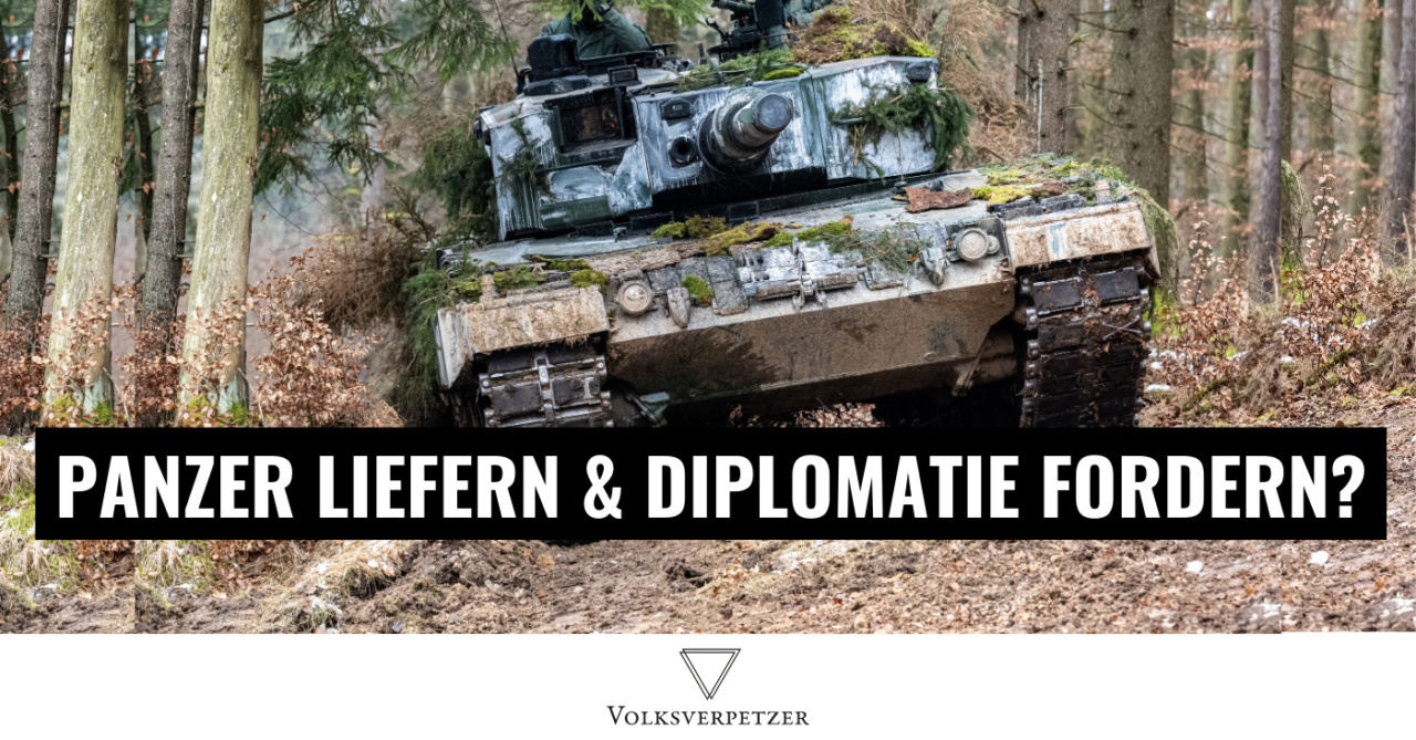 Narrativ-Check: Panzer Liefern & Diplomatie ist kein Widerspruch