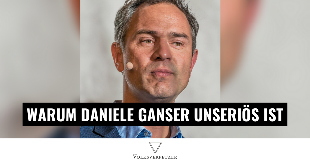 Die große Analyse: Warum Daniele Ganser nicht seriös ist