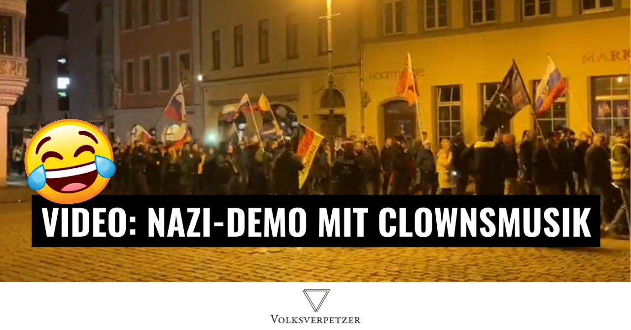 Video: So genial wurde diese Nazi-Demo in Gera getrollt