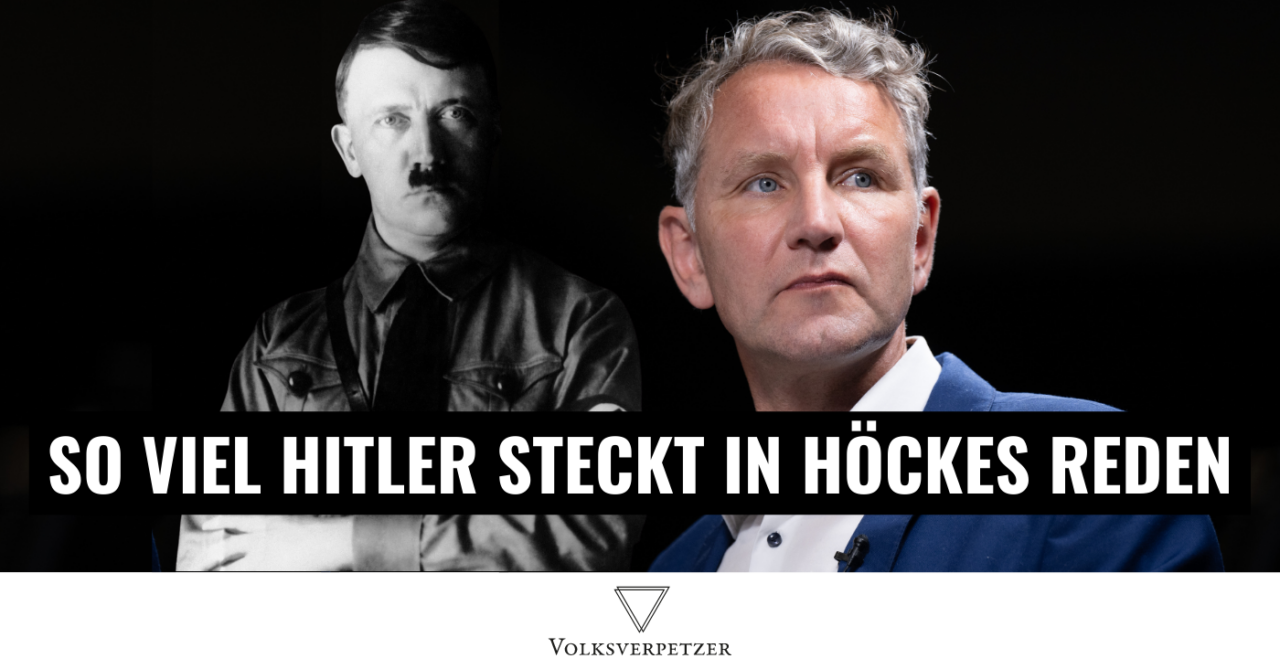 50 Reden analysiert: So viel Hitler steckt in Faschist Höcke