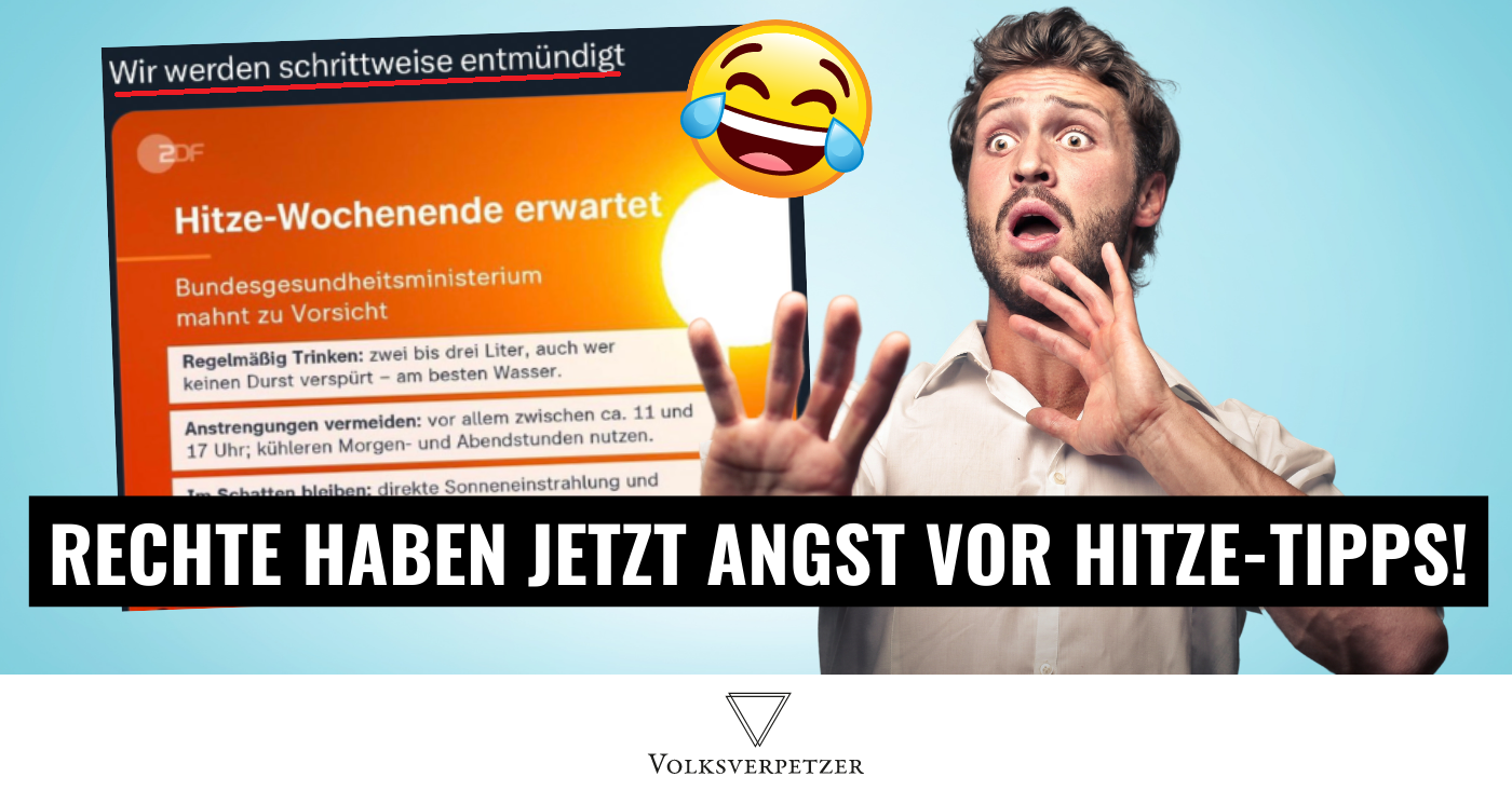 „Entmündigung“: Rechte haben Angst davor, dass man ihnen rät, genug zu trinken