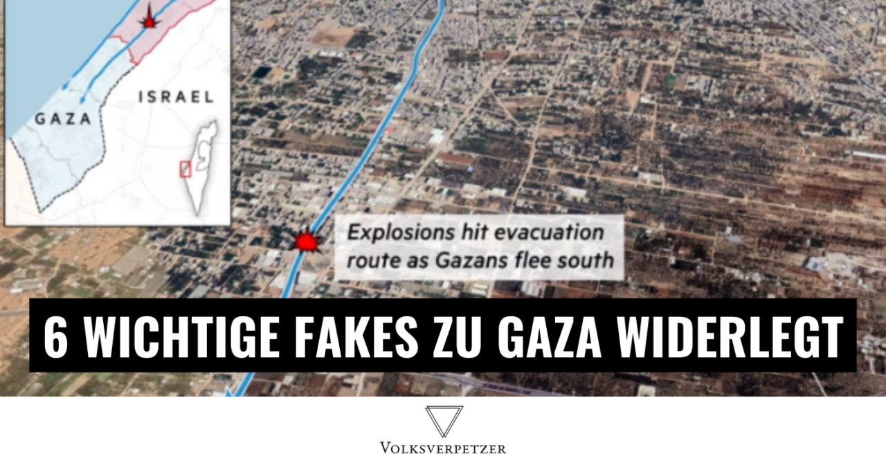 Wie du die vielen Lügen zu Gaza durchschaust – 6 Faktenchecks