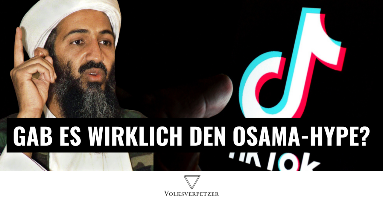 Nein, die Verteidigung von Osama bin Laden ging nicht auf TikTok viral