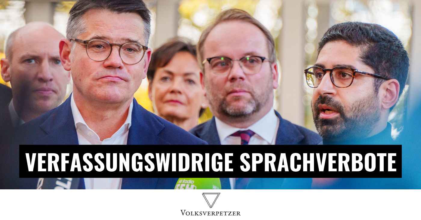 CDU & SPD planen in Hessen verfassungswidrige Sprechverbote