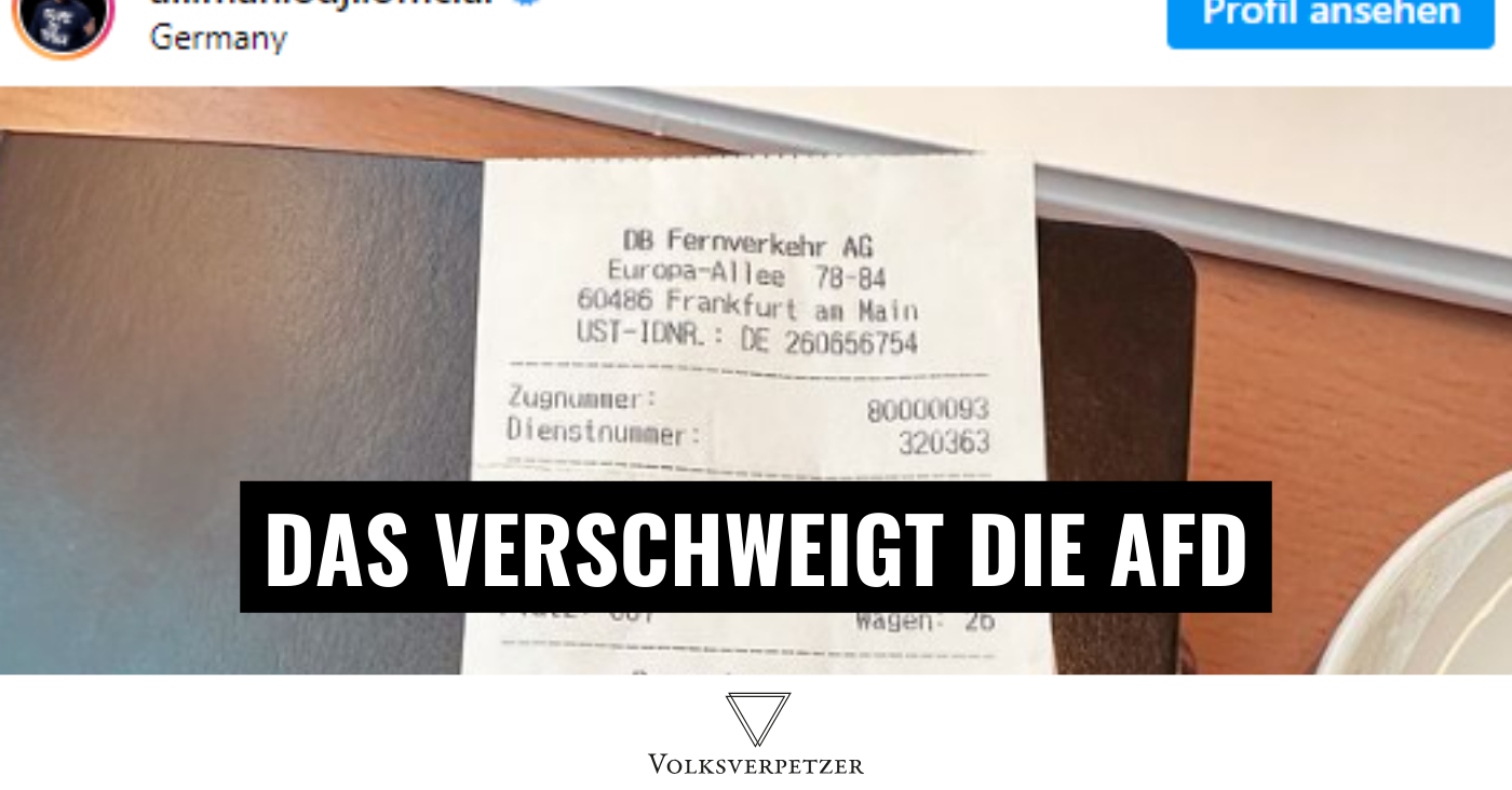 Was dieser Ex-Flüchtling in einem ICE tat, verschweigt die AfD!